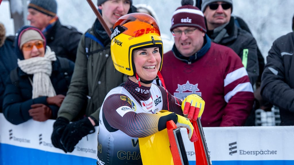 Winterberg-Podest für Julia Taubitz.