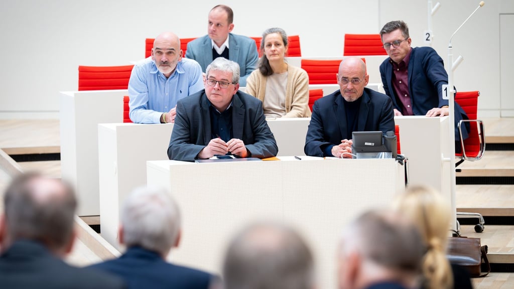 Die Reihen der BSW-Fraktion waren bei der Sondersitzung am Freitag schon stark ausgedünnt.