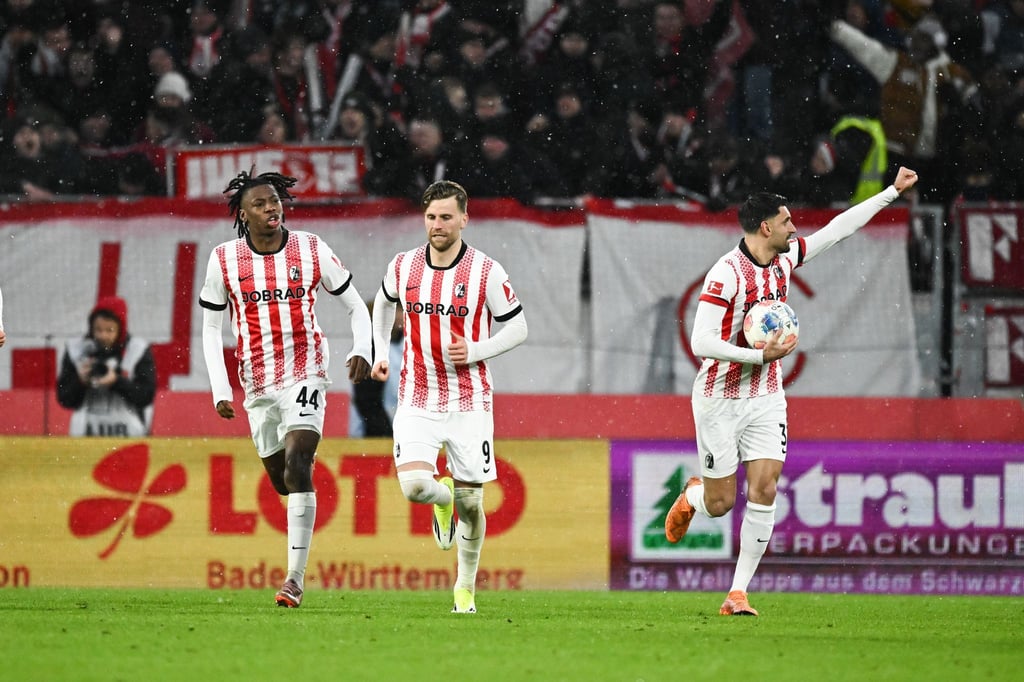 Freiburg bejubelt einen Heimsieg gegen Hamburg