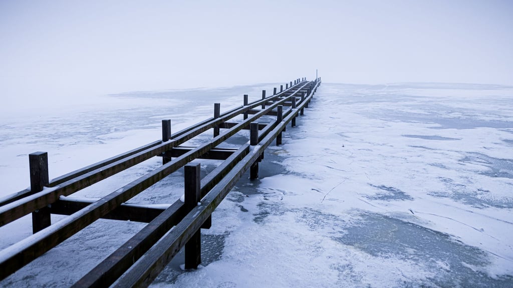In Niedersachsen ist es klirrend kalt.