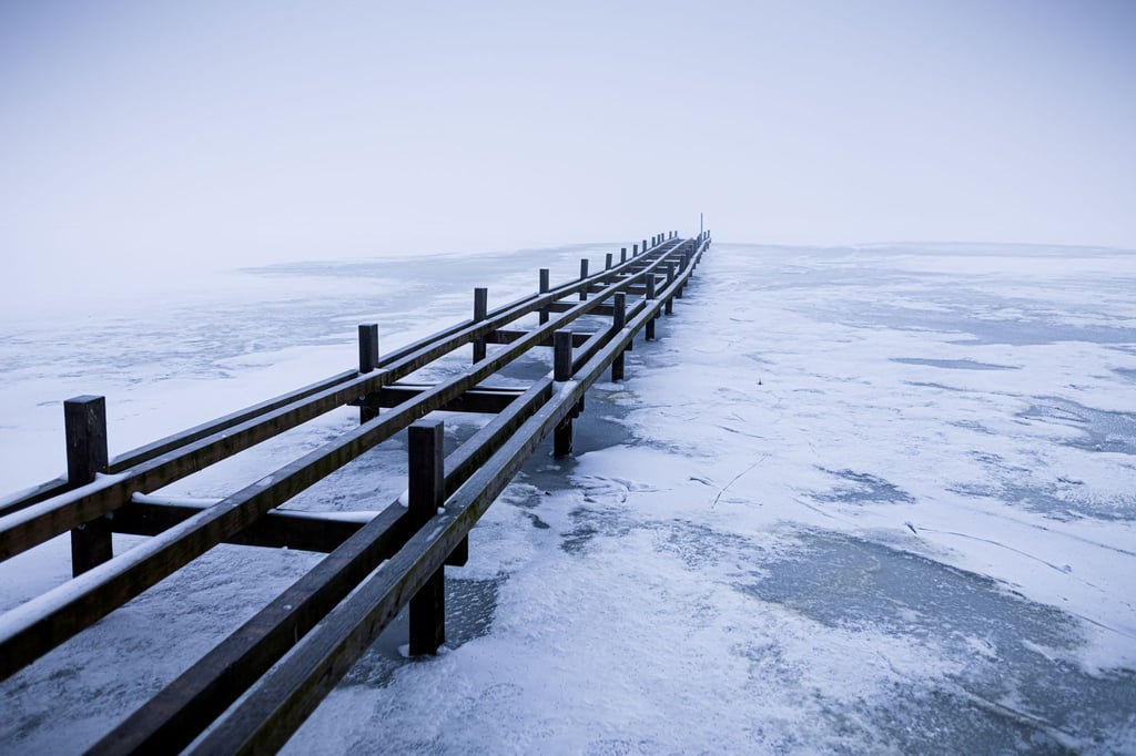 In Niedersachsen ist es klirrend kalt.