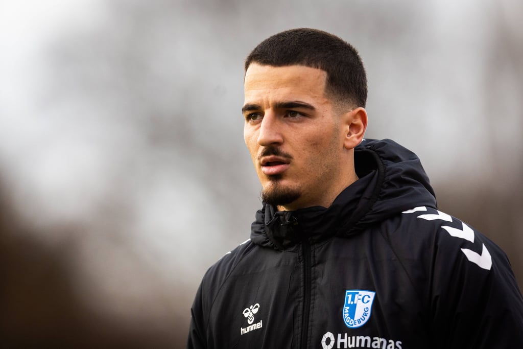 Andi Hoti hat beim 1. FC Magdeburg keine Perspektive mehr. Geht er schon bald zu Dynamo Dresden?