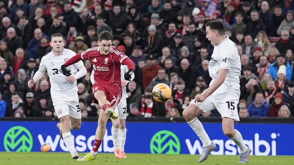 Florian Wirtz schießt - und trifft.