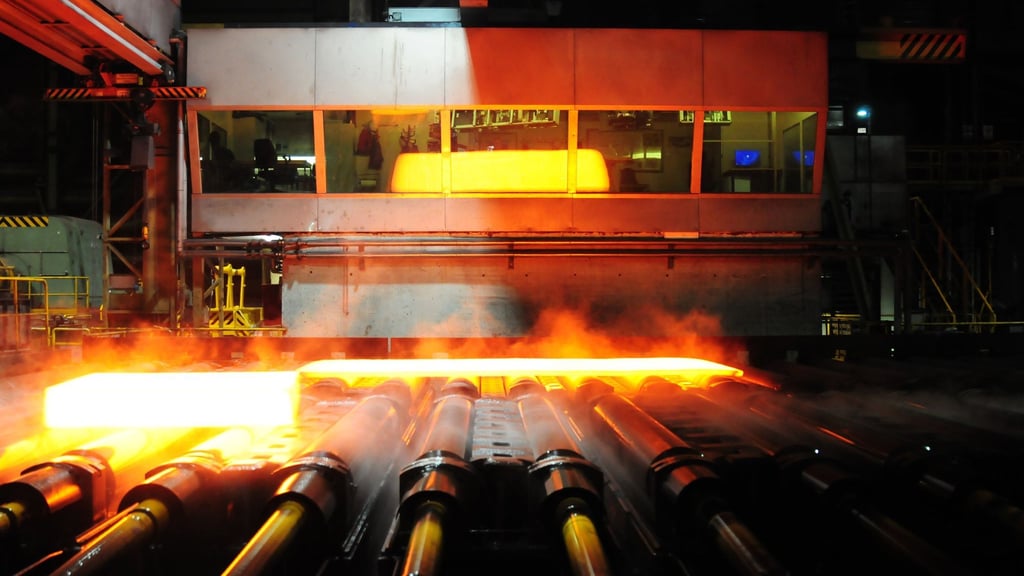 In Ilsenburg ist einer der größten Hersteller für Grobbleche in Deutschland.