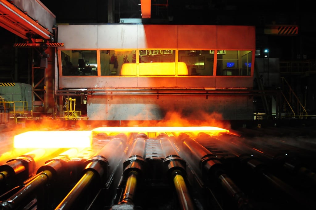 In Ilsenburg ist einer der größten Hersteller für Grobbleche in Deutschland.