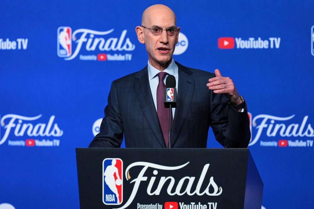 NBA-Boss Adam Silver drängt mit seiner Liga nach Europa.