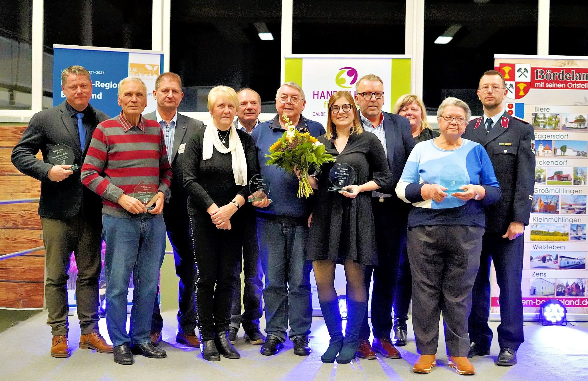 Würdigung des Ehrenamtes: Neujahrsempfang Bördeland: Stille Helden werden geehrt