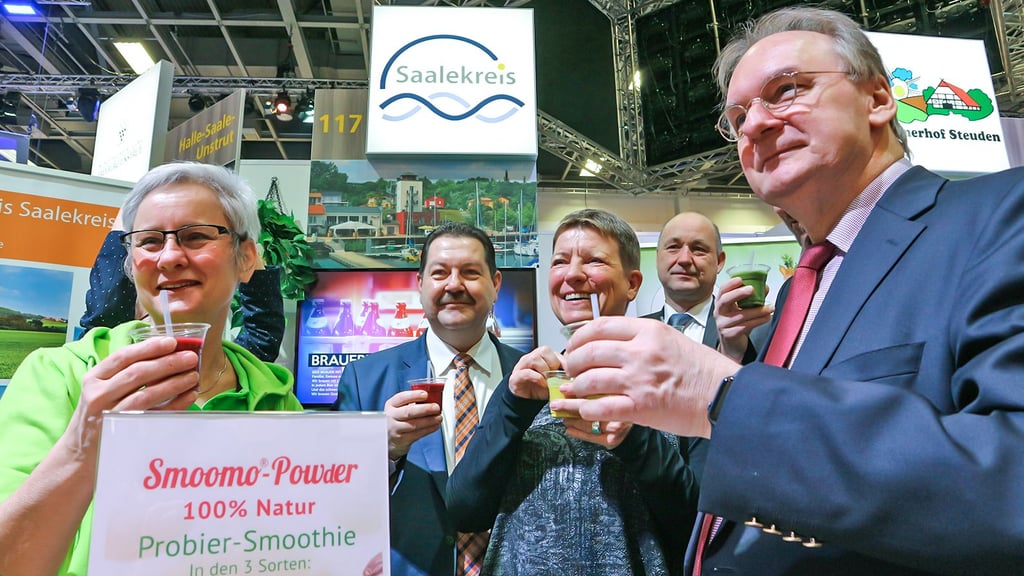 Der Saalekreis hat Erfahrungen auf der „Grüne Woche“: 2019 war er schon mal mit einem eigenen Stand vor Ort. 