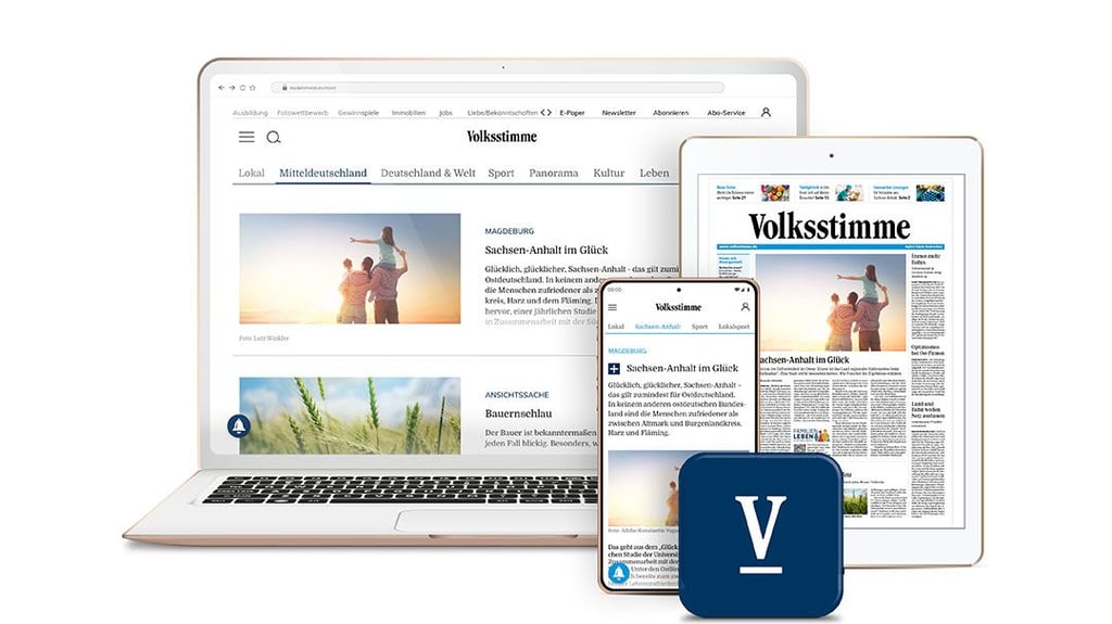 Die App der Volksstimme bietet viele Vorteile für Leser.