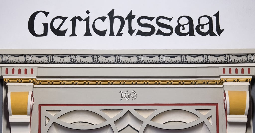 Vor dem Landgericht in Halle wird ein mutmaßlicher Mord in Weißenfels verhandelt. (Symbolbild)