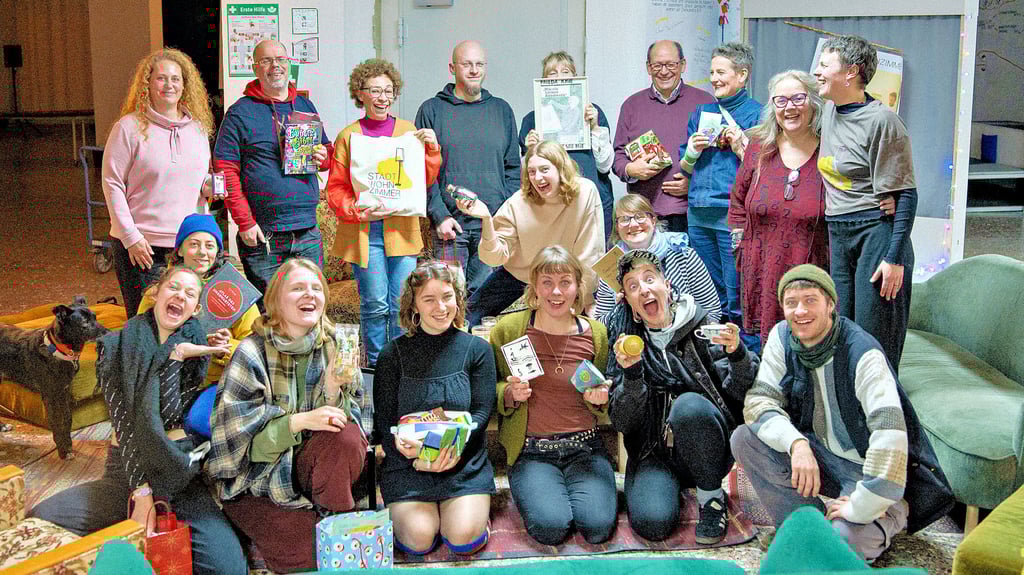 Das Stadtwohnzimmer ist ein Treffpunkt in der Wittenberger Innenstadt.