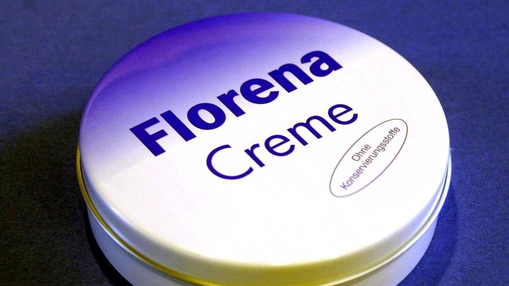 Minimalismus als Markenkonzept: Nicht nur das Design von Produkten der Kosmetikmarke Florena ist simpel strukturiert.