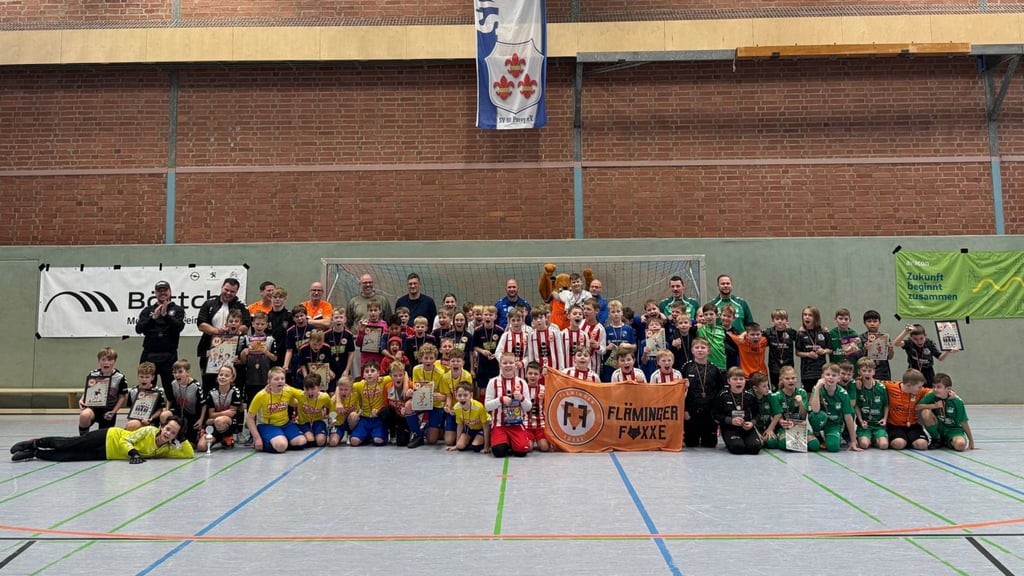 Acht Turniere fanden beim Energie Cup 2026 des SV Traktor Tucheim und der Fläminger Füxxe in Parey statt.