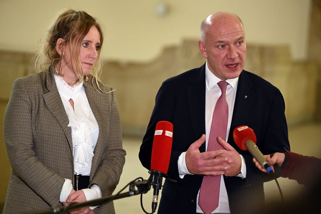 Der Berliner Senat tagte im Rathaus Charlottenburg.