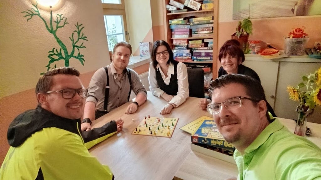 Marcel Städter (r.) wil seine Stadt weiter vernetzen. 