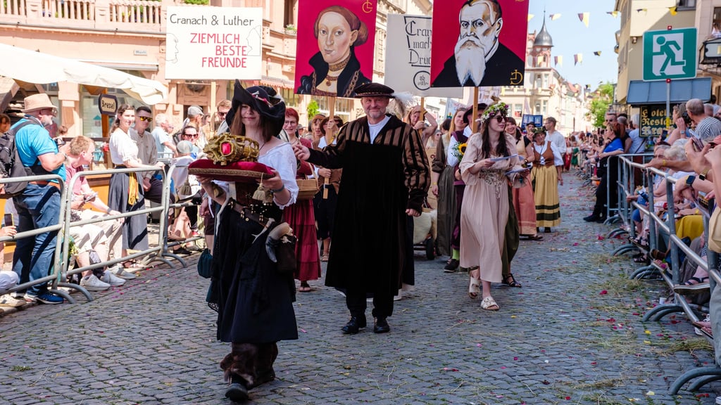 Das Stadtfest in Wittenberg ist ein Highlight.