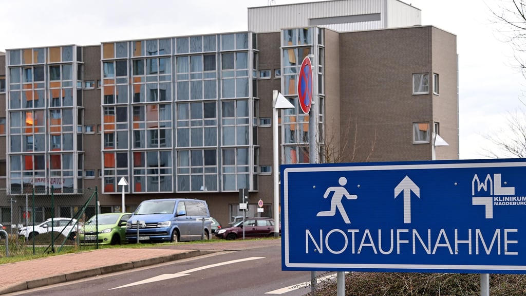 Im Klinikum Magdeburg gab es am Wochenende aufgrund des Schneechaos mehr Verletzte. 