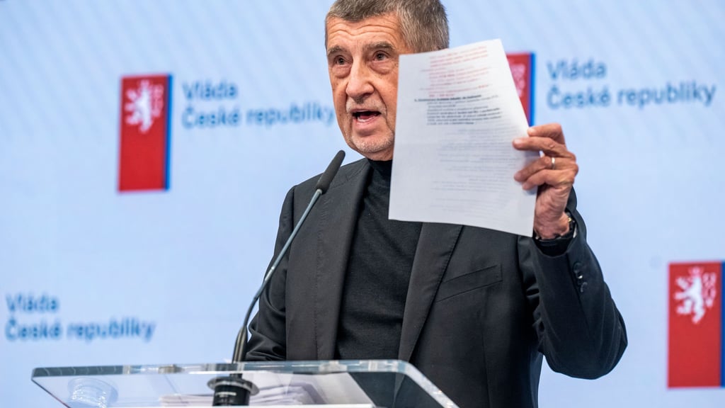 Tschechiens Ministerpräsident Babis steht vor erster Bewährungsprobe.