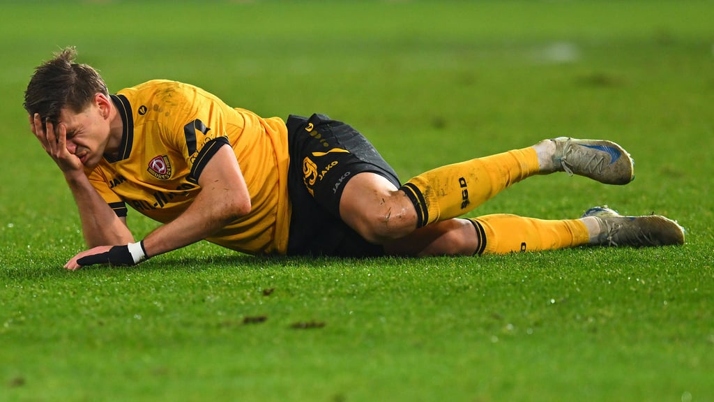 Alexander Rossipal und Co. vom Dynamo Dresden mussten in der Hinrunde viel leiden.