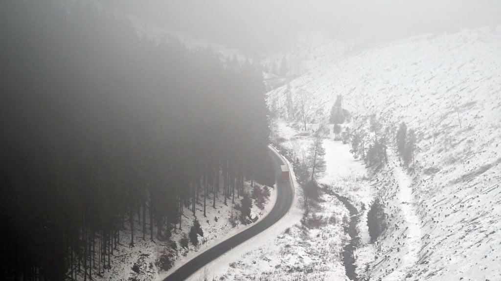 Teils wurde es heute glatt in Thüringen.