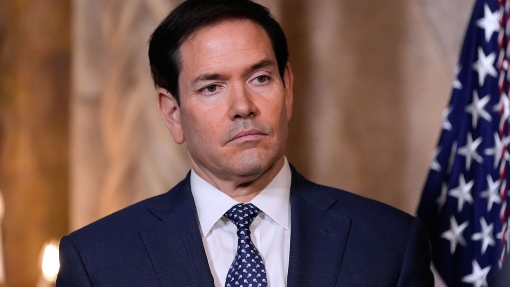 US-Außenminister Marco Rubio will über Grönland reden. (Archivfoto)