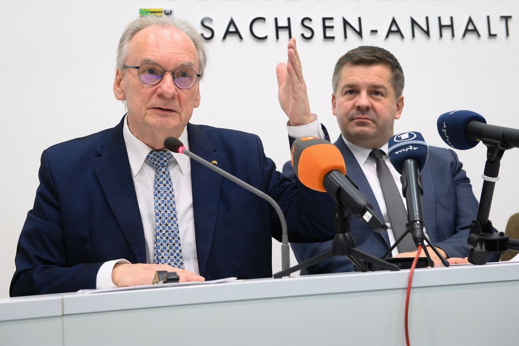 Bleibt noch ein paar Monate Mitglied im Landtag von Sachsen-Anhalt: Reiner Haseloff (CDU).