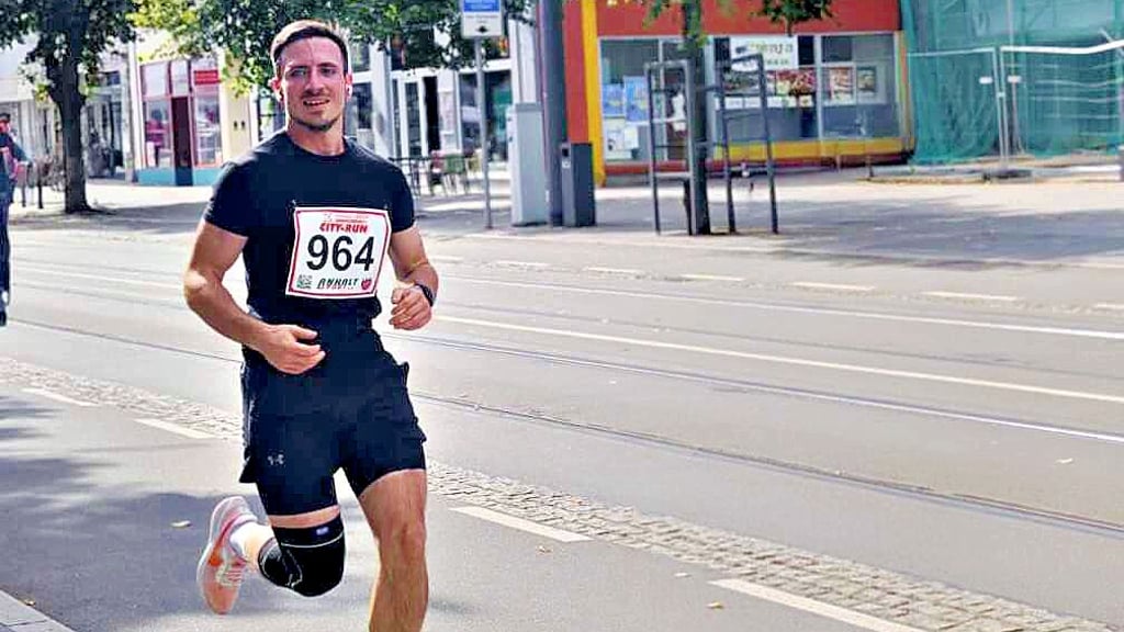 Laufen gehört für Joseph Tittel inzwischen fast zum Alltag. 