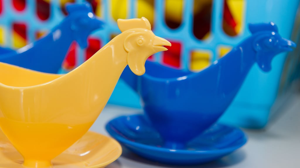 Kennen Sie die noch? Die Eierbecher in Hühnerform sind heute kaum noch zu finden.