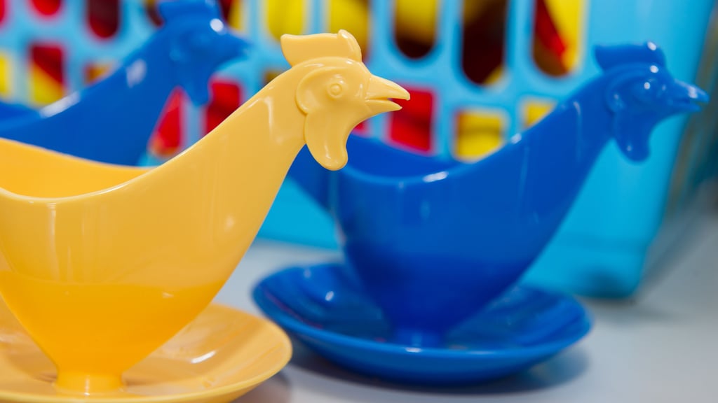 Kennen Sie die noch? Die Eierbecher in Hühnerform sind heute kaum noch zu finden.