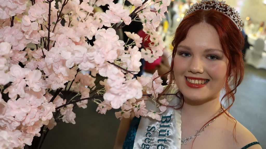 Pia Leypold nach ihrer Wahl zur Blütenkönigin. Das war vor zwei Jahren.