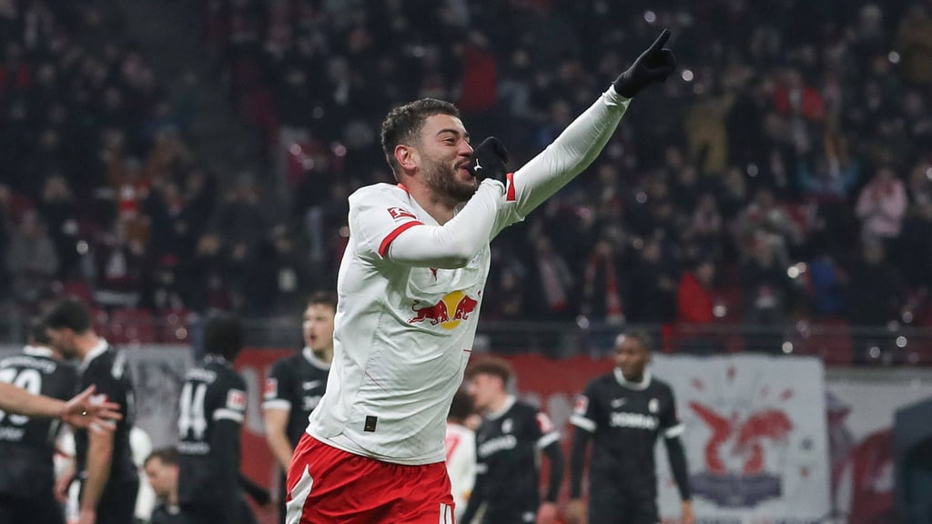 Bald glücklicher Onkel: RB-Stürmer Romulo.