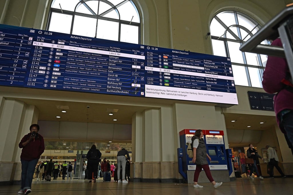 Der Bahnverkehr rund um Hannover war für kurze Zeit stark eingeschränkt. (Archivbild)