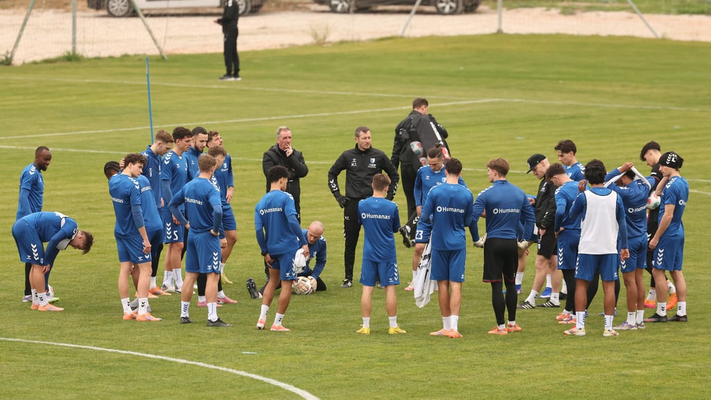 Haben sich für die kommenden Wochen viel vorgenommen: Die Akteure des 1. FC Magdeburg.