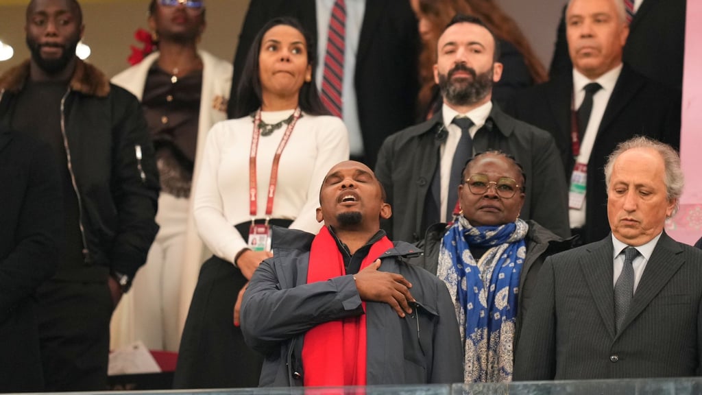 Samuel Eto'o wurde für vier Spiele gesperrt. (Archivbild)