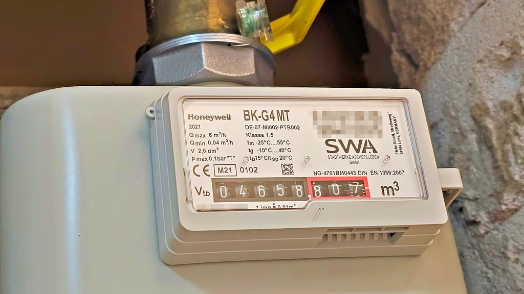 Die Stadtwerke Aschersleben haben zum Jahresende die Zählerstände erfasst und erstellen jetzt die Jahresabrechnungen. 