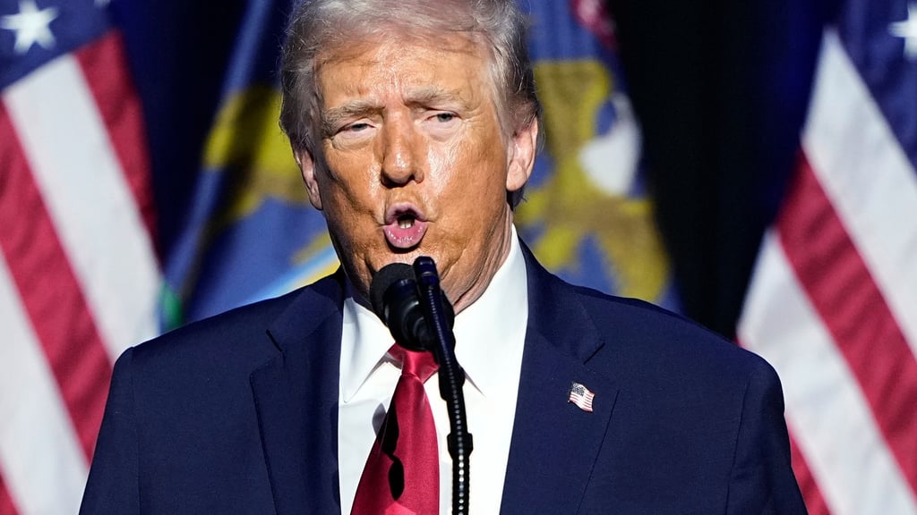 Trump droht der Führung Irans.