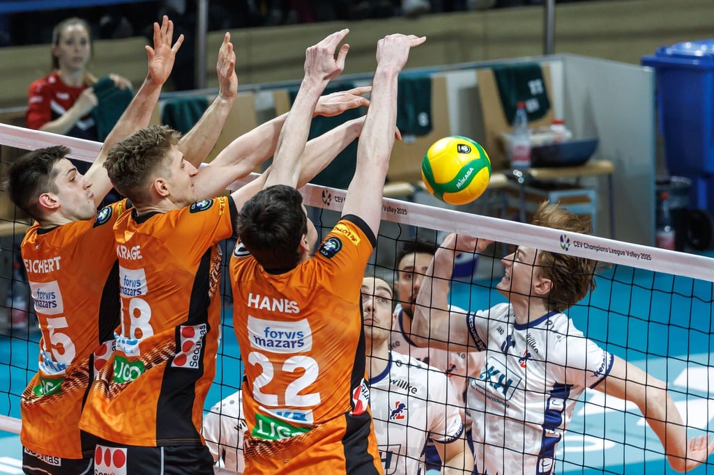 Die BR Volleys haben das erste Spiel nach dem Trainer-Aus von Joel Banks gewonnen. (Archivbild)