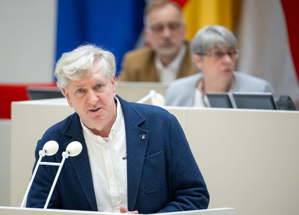 Drei frühere Brandenburger BSW-Landtagsabgeordnete - darunter André von Ossowski - wollen eine eigene Gruppe bilden (Archivbild).