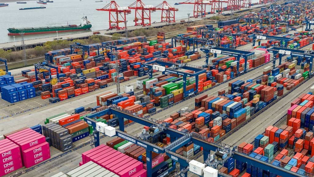 Chinas Wirtschaftsleistung wird von Exporten mit angetrieben. (Symbolbild)