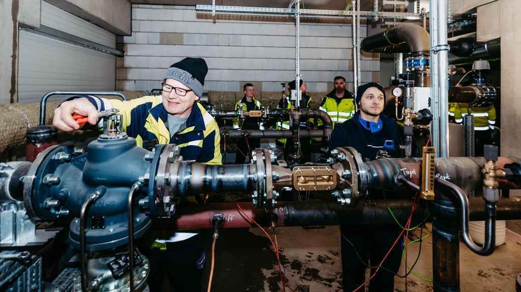 Die neue Energiezentrale der Otto-von-Guericke-Universität in Magdeburg wurde eingeweiht.