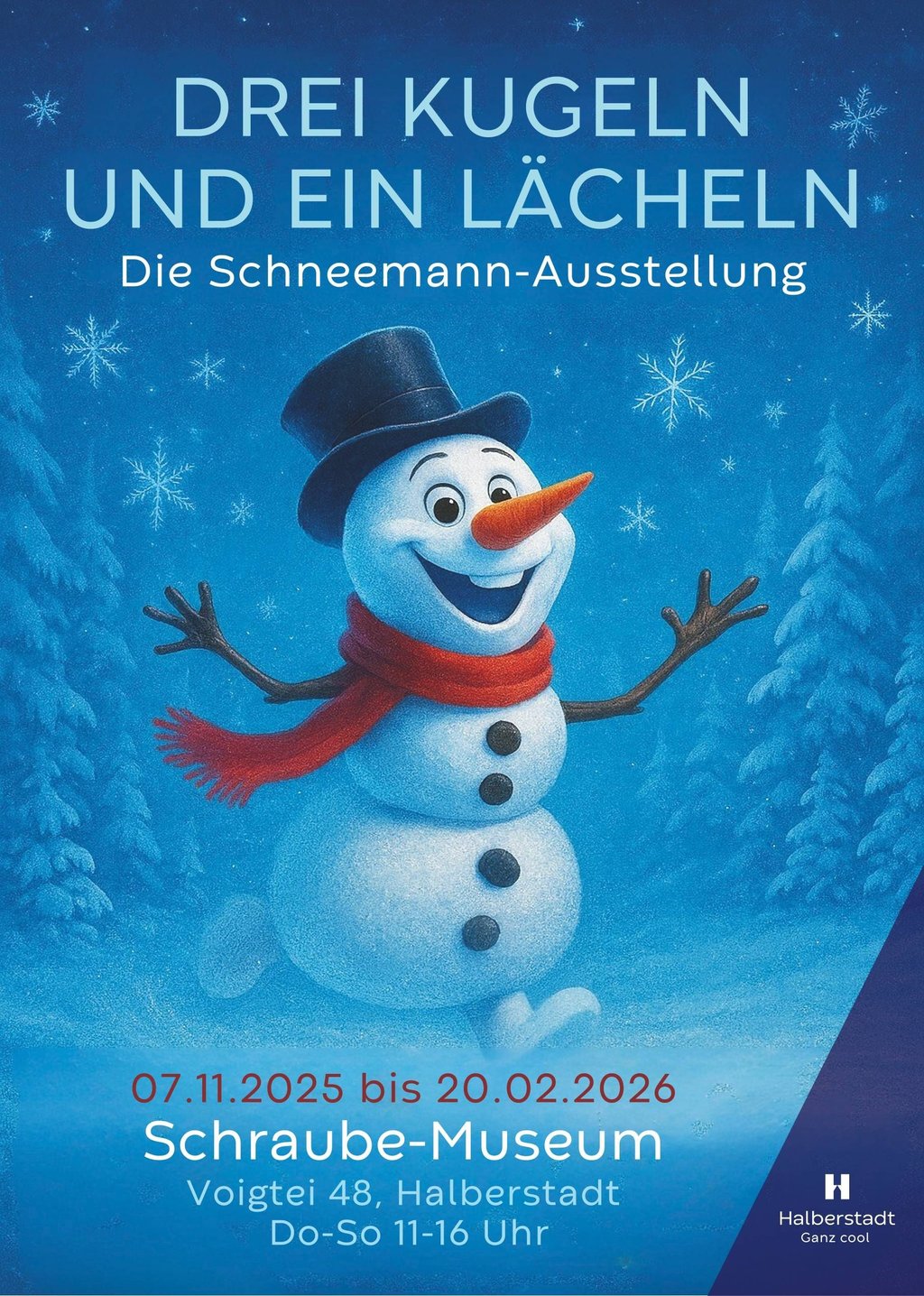 Zur Schneemann-Ausstellung in Halberstadt gibt es auch einen Malwettbewerb.