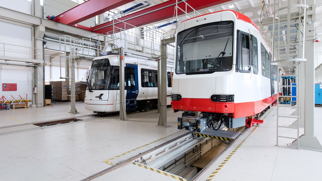 In Leipzig werden weiter Straßenbahnen gebaut
