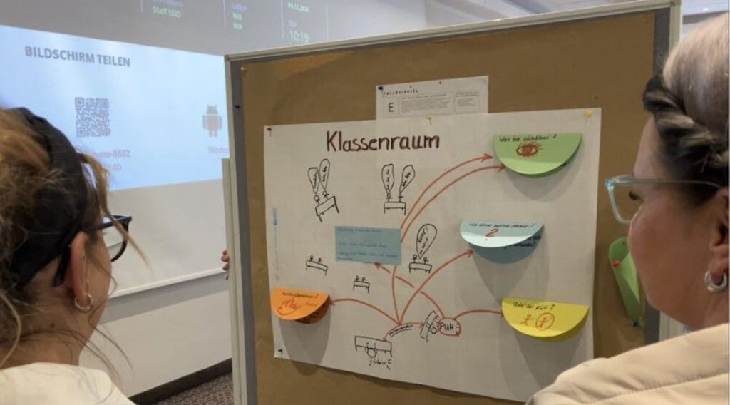 Bei der Qualifizierung zur pädagogischen Unterrichtshilfe suchen die Teilnehmer auch für verschiedene Fallbeispiele Lösungen.