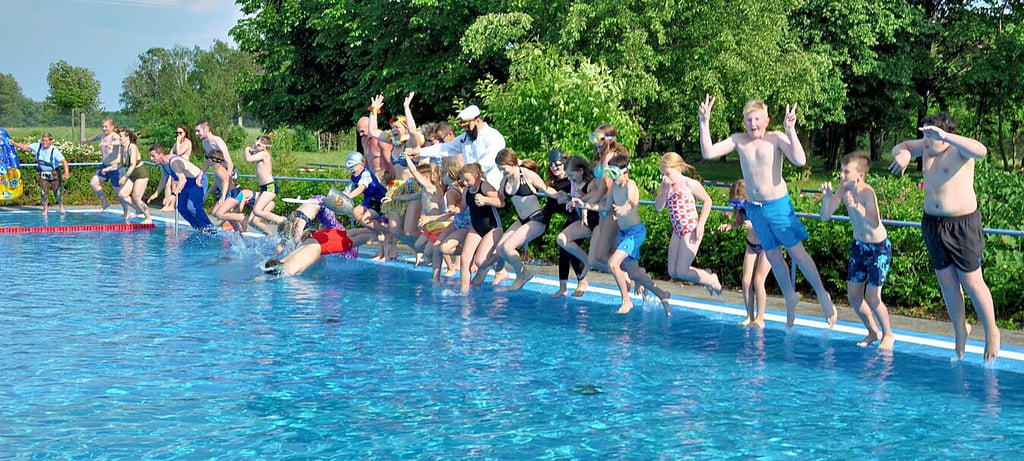 Das Freibad in Potzehne ist bei Jung und Alt beliebt.  
