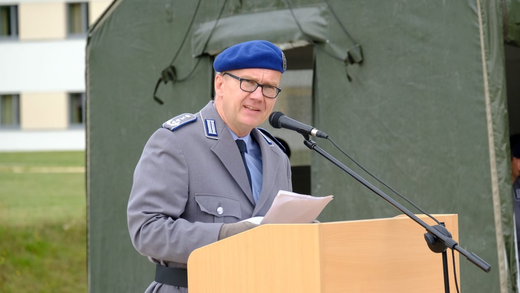 Marco Haupt war von 2015 bis 2023 Leiter der Blankenburger Harz-Kaserne. Nun wird der Oberfeldapotheker einen neuen Dienstposten übernehmen.