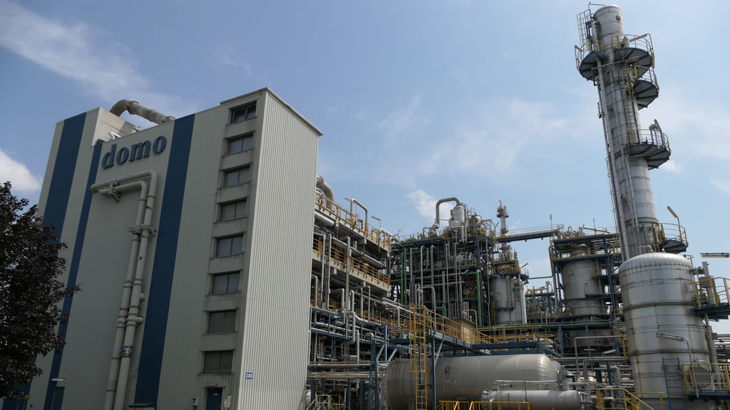 Das Domo-Werk in Leuna