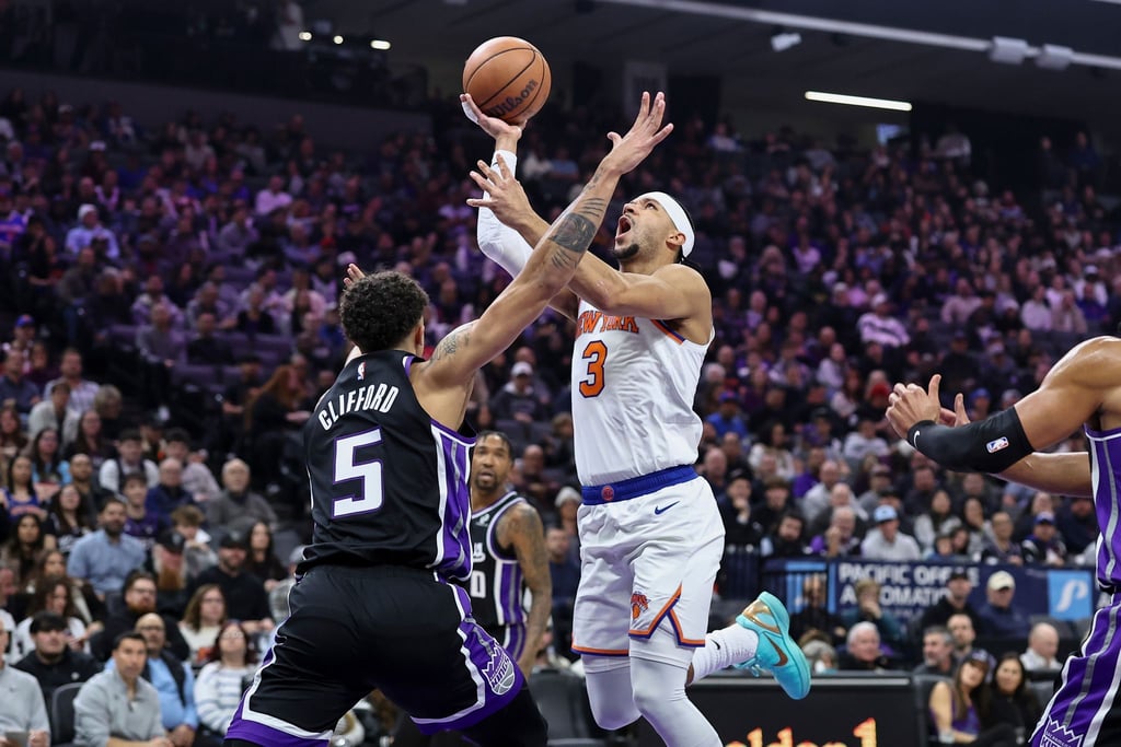 Die Sacramento Kings konnten die in dieser Saison so starken New York Knicks um Josh Hart (r) stoppen.