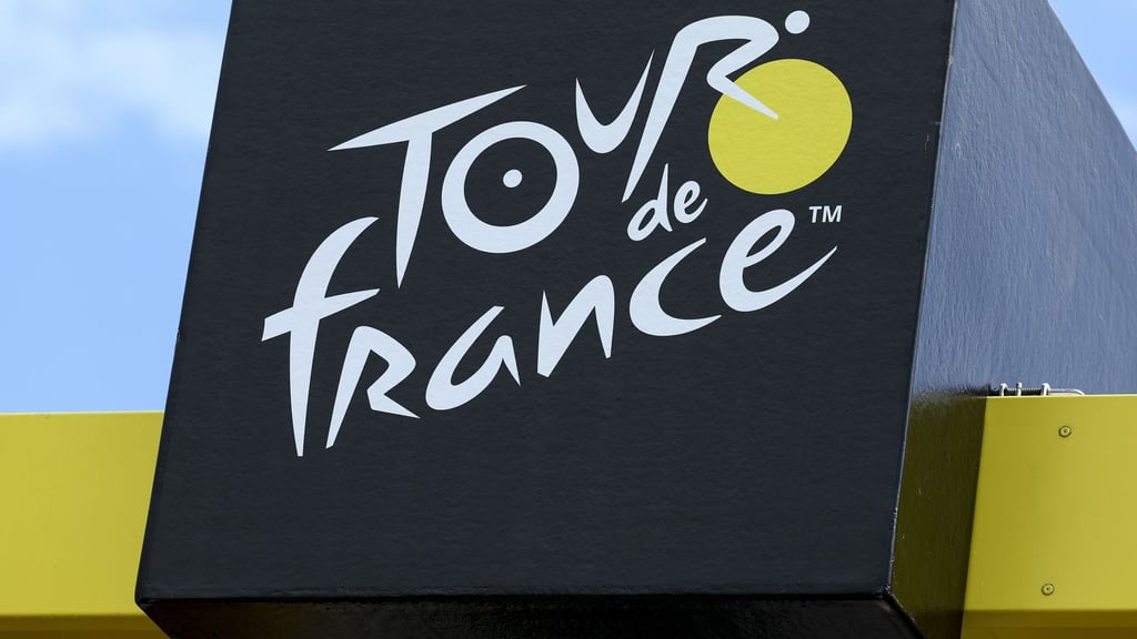 Das Logo der Tour de France. (Archivbild)