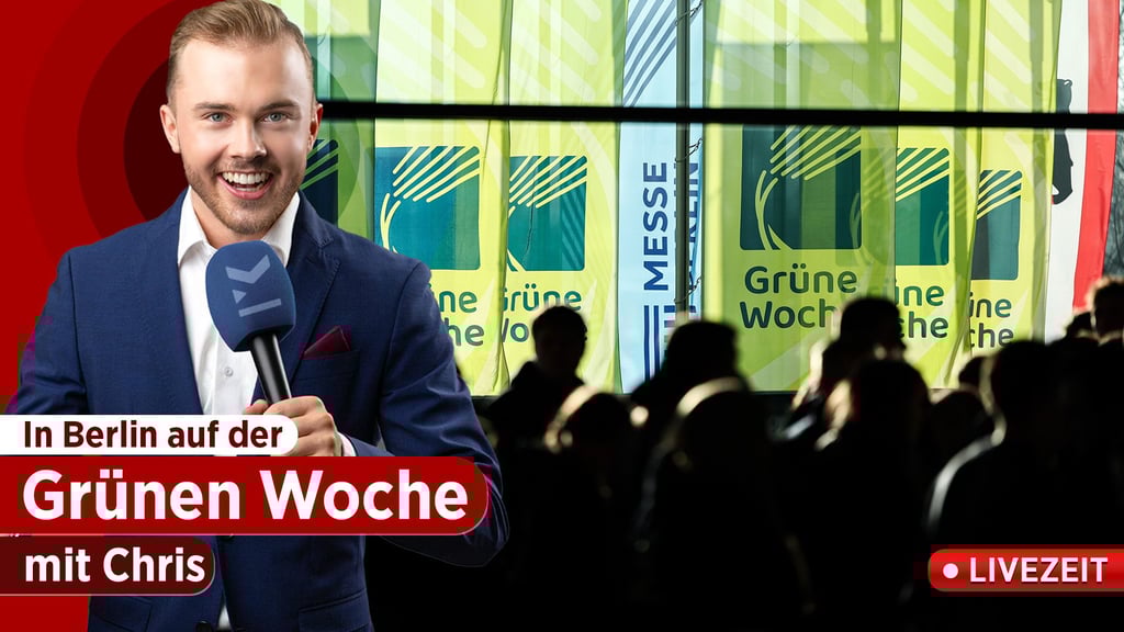 Live-Reporter Chris Luzio Schönburg nimmt seine Zuschauer am Montag mit zum Sachsen-Anhalt-Tag auf die Grüne Woche in Berlin.&nbsp;