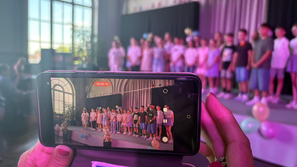 Impressionen von der Begrüßung der neuen Fünftklässler im Roland-Gymnasium in Burg im August 2025.